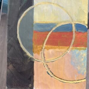 Original Modern Abstract Painting by Irma Franco.